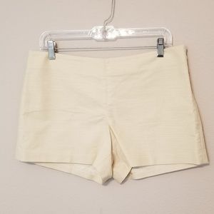 NWT Ann Taylor Cream Colored Shorts 10P